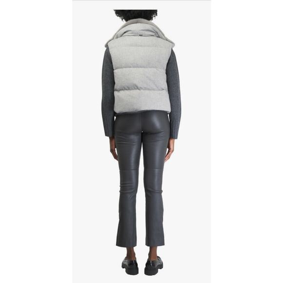 TWP Skinny Love Stretch Lamb Leather Pant in Black Oyster 8 - Picture 4 of 6